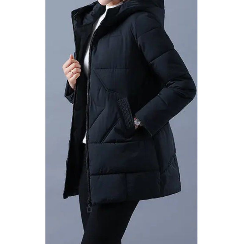 Parklin - Dames Oversized Parka Winterjas met Capuchon en Voering