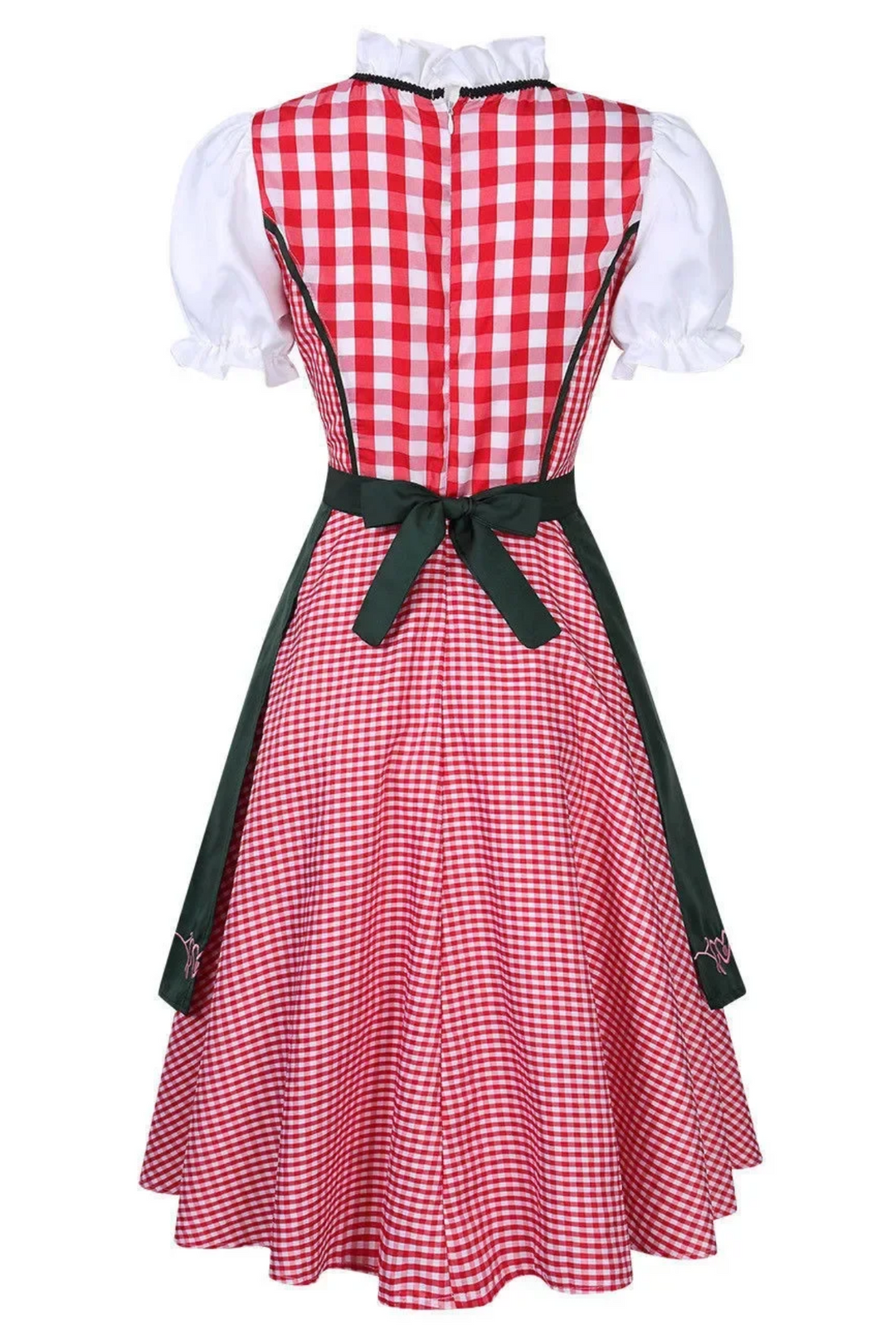 Dorinda - Dirndl Dames Jurk met Traditionele Vetersluiting