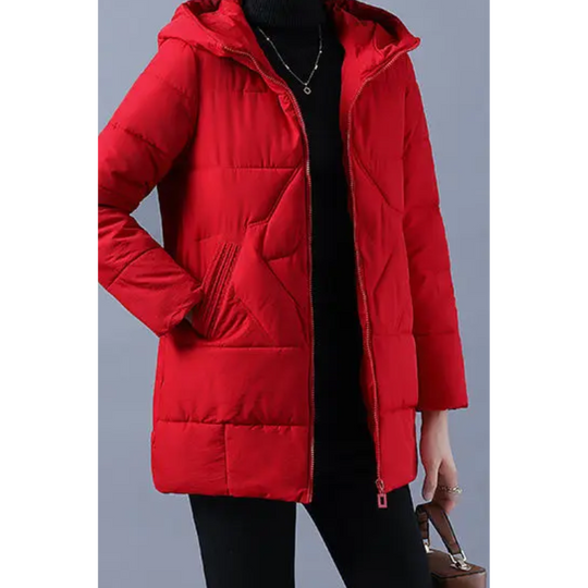 Parklin - Dames Oversized Parka Winterjas met Capuchon en Voering