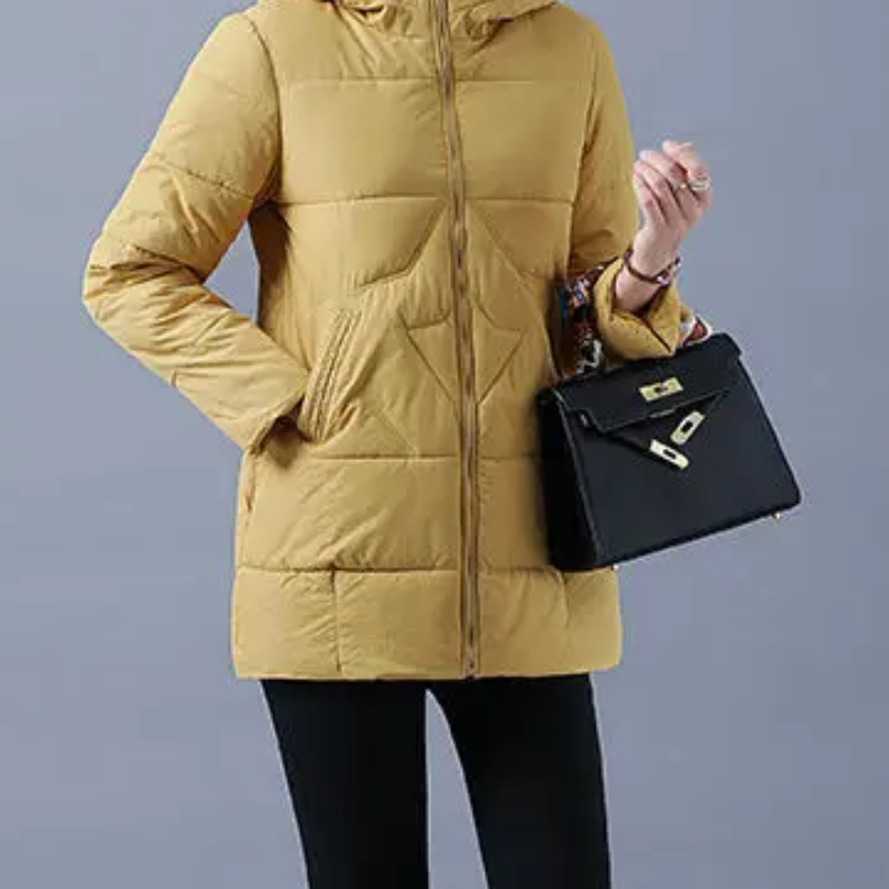 Parklin - Dames Oversized Parka Winterjas met Capuchon en Voering