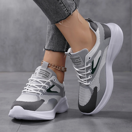 MODA sport stijl grijze zachte zool Arch fit sneakers