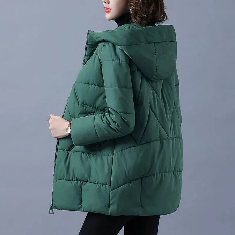 Parklin - Dames Oversized Parka Winterjas met Capuchon en Voering