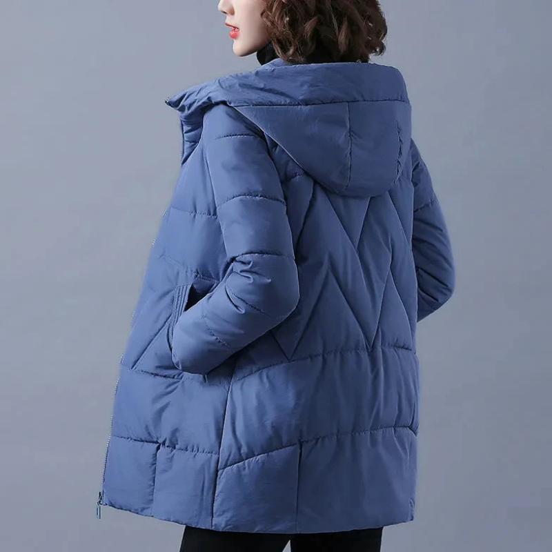 Parklin - Dames Oversized Parka Winterjas met Capuchon en Voering