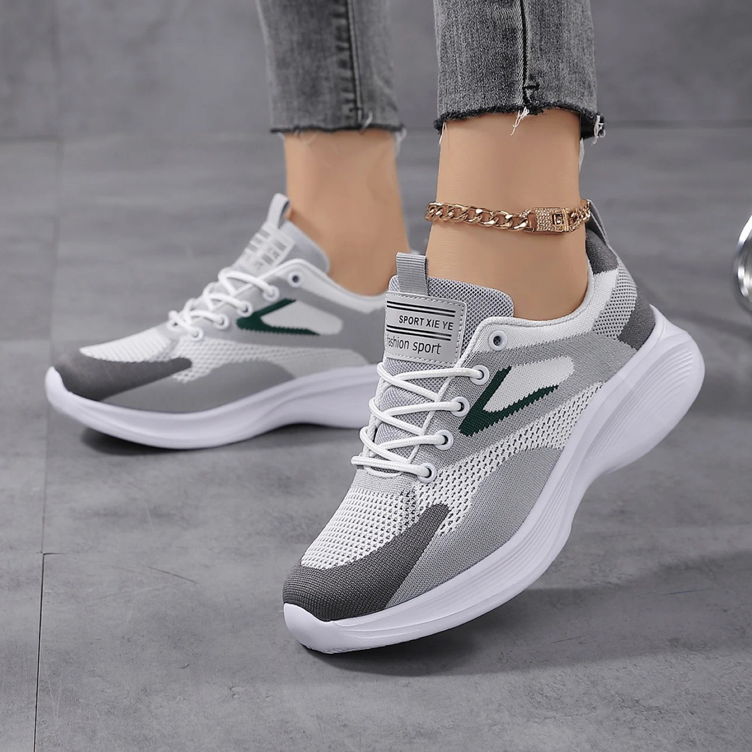 MODA sport stijl grijze zachte zool Arch fit sneakers